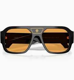 best and dashing glasses in black and golden brown colour
